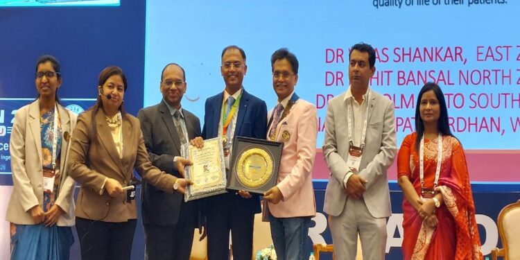 Patna Dermatologist Dr Vikas Shankar Wins Two National Honours At DERMACON 2026 in Bengaluru