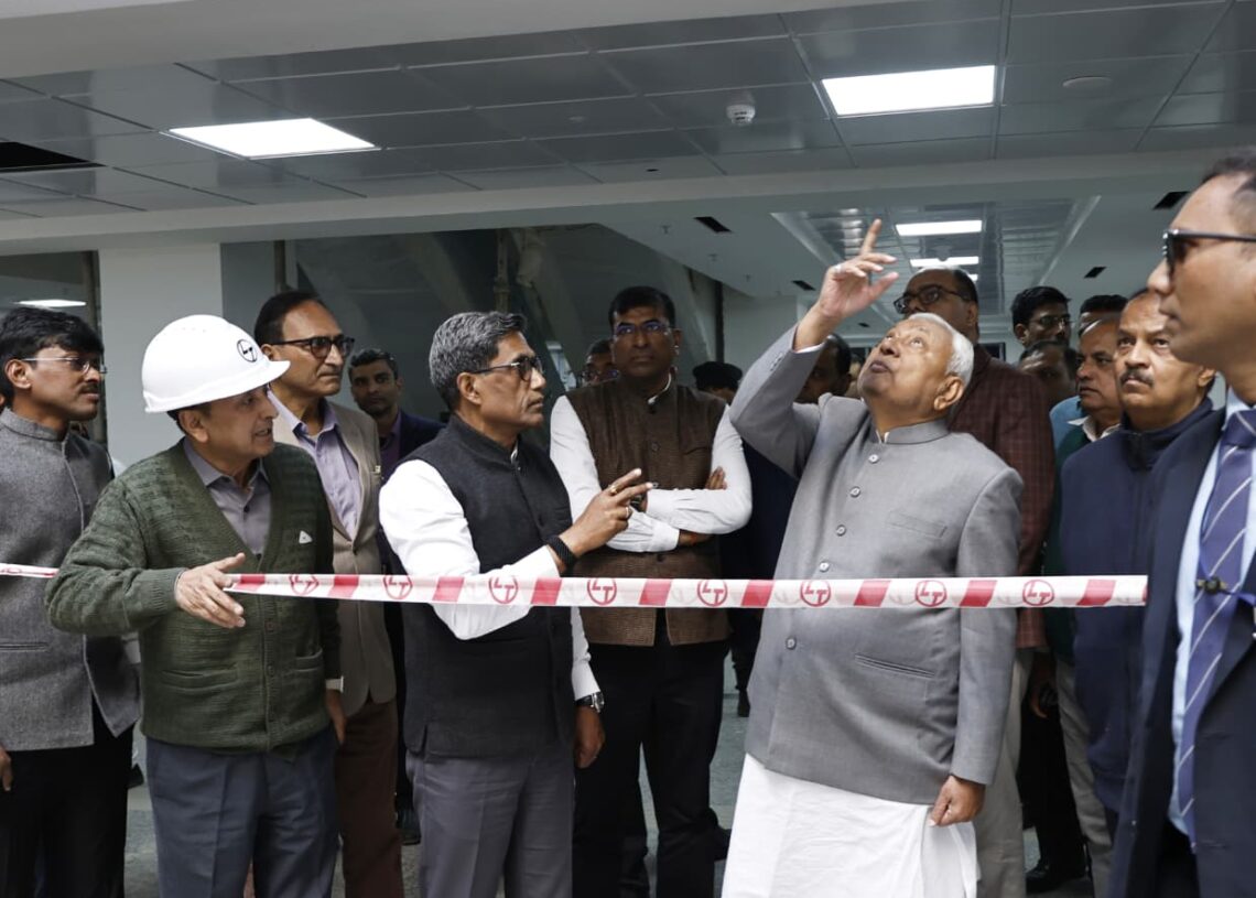 CM Nitish Kumar Inspects Patna Medical College Redevelopment, Urges Rapid Completion of 5,462-Bed Facility