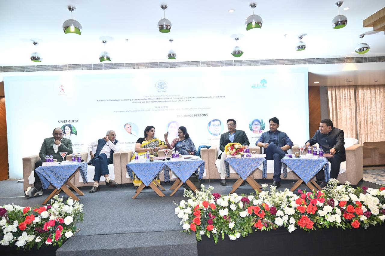Bihar’s Planning and Development Department Inaugurates Two-Day Training on Research, Monitoring, and Evaluation Techniques
