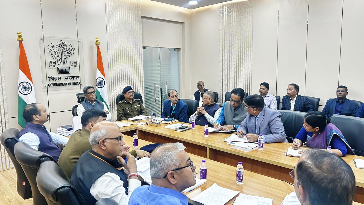 Bihar’s Chief Secretary Reaffirms Zero-Tolerance Drug Policy at Narco Coordination Centre Meeting, Orders Satellite Monitoring and Stronger Enforcement 