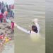 Two Men Drown at Digha Ghat in Patna, Woman Constable Jumps into Ganga to Search for Victims