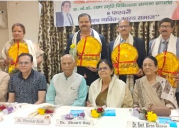 PAHAL Honors Doctors at Dr. K.K. Sharan Memorial Award Ceremony in Patna