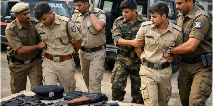 Bihar Youths Jailed for Wearing Police Uniforms in Viral Reels