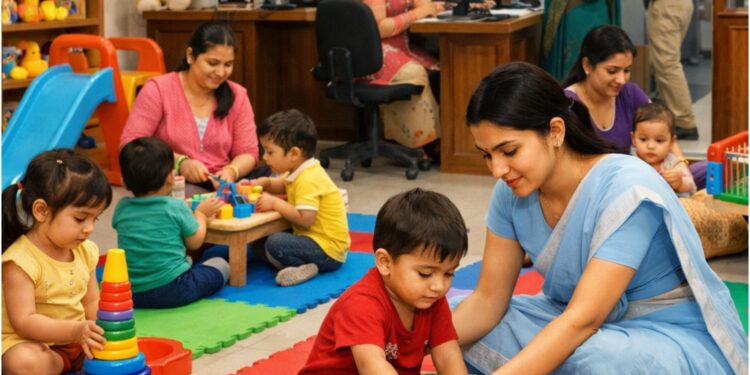 Bihar Government Opens More Crèches in Offices to Support Working Mothers