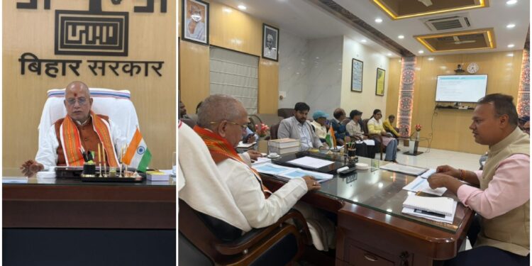 Deputy CM Vijay Kumar Sinha Launches Digital Checks and Flying Squads to Protect Bihar’s Urban Projects