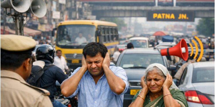 Patna’s Growing Noise Crisis: More Than Half the City Now Above Safe Sound Levels