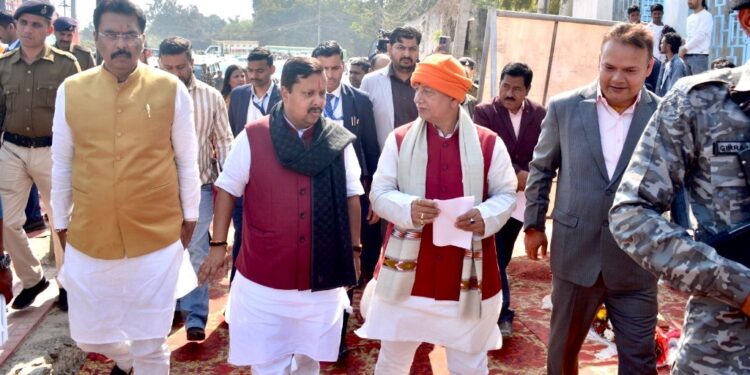 Nitin Nabin Inspects Patna Drains Ahead of Monsoon, Calls for Timely Completion