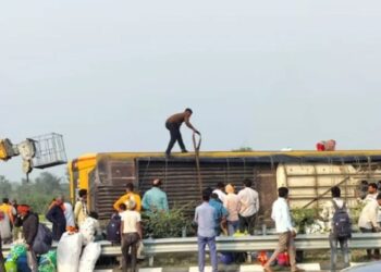 lucknow bus accident