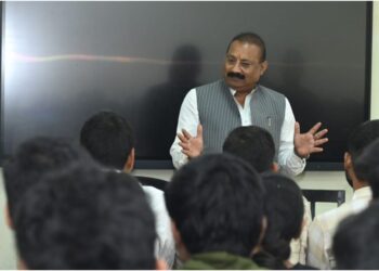 Bihar Minister Ashok Choudhary Begins Teaching at A.N. College, Says Father’s Dream Fulfilled