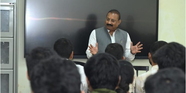 Bihar Minister Ashok Choudhary Begins Teaching at A.N. College, Says Father’s Dream Fulfilled