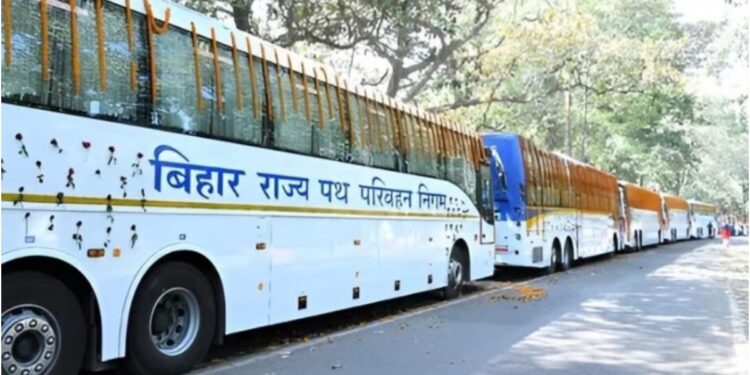 Holi Special Buses Depart from Bairia ISBT as 100 Vehicles Leave Patna for Delhi-UP-MP-Jharkhand Routes