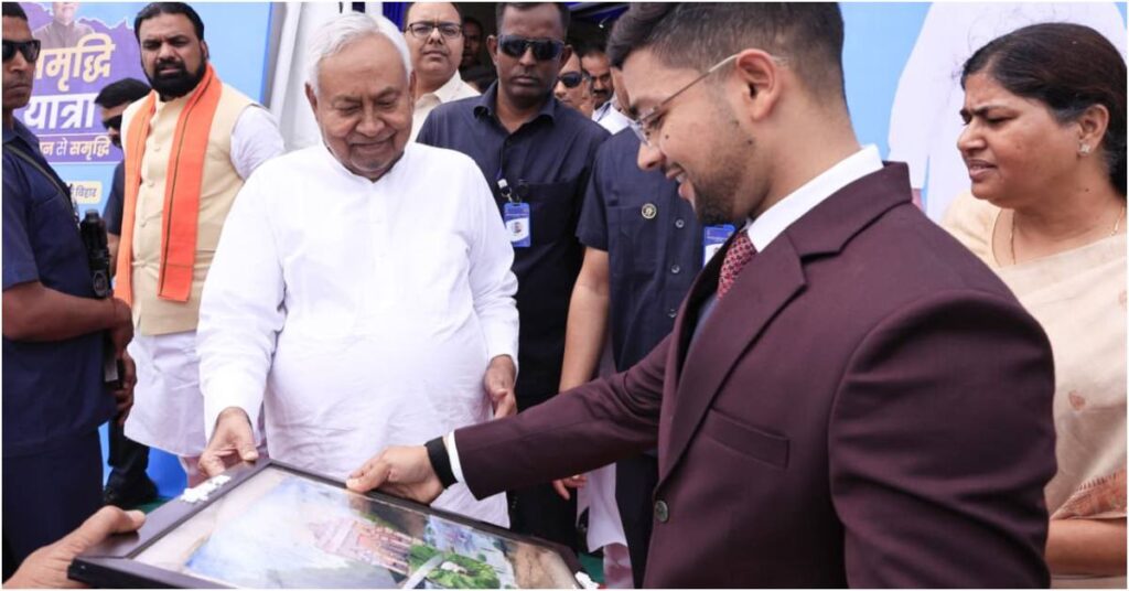 CM Nitish Kumar Inaugurates and Launches Rs 485 Crore Development Projects in Purnia During Samriddhi Yatra