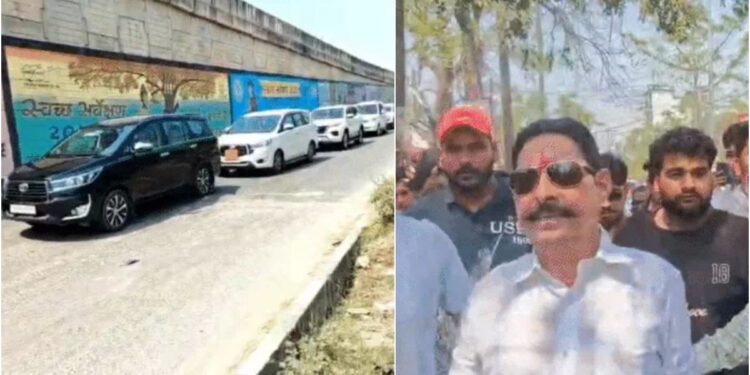 Anant Singh Leads 100-Vehicle Convoy Through Bihar, Rules Out Contesting Elections and Heads to Barahiya for Prayers