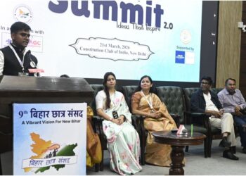 9th Bihar Chhatra Sansad Concludes at Constitution Club of India, Showcasing Youth Engagement and Leadership