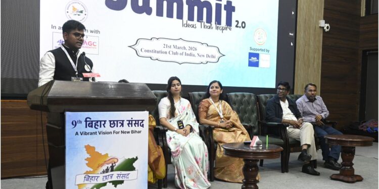 9th Bihar Chhatra Sansad Concludes at Constitution Club of India, Showcasing Youth Engagement and Leadership