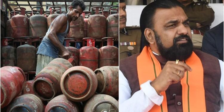 Deputy CM Samrat Chaudhary’s Office Denies Claims of Official Taking LPG Cylinders from Patna Gas Agency