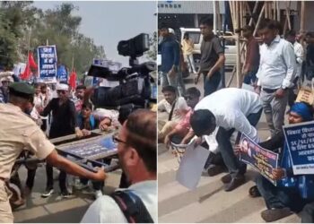 Students Clash with Police in Patna Over UGC Protest; Detained in ‘Vajra’ Vehicles, Demand 65% Reservation