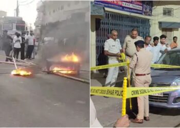 Brother Returning from Delhi for Sister’s Wedding Beaten to Death in Patna; Family Protests on Road Demanding Arrests