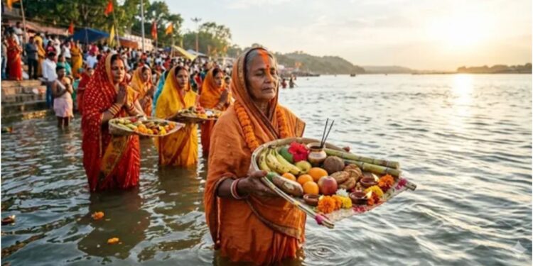 Chaiti Chhath Puja 2026 Begins 36-Hour Waterless Fast After Kharna as Evening Arghya to Be Offered Today