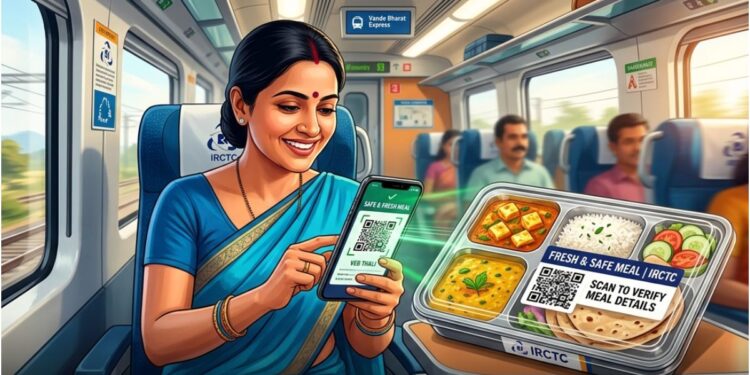 Indian Railways Launches QR Code System to Guarantee Fresh and Safe Train Meals