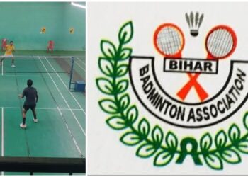 Three-Day Bihar State Masters Veteran Badminton Championship Begins in Khagaria