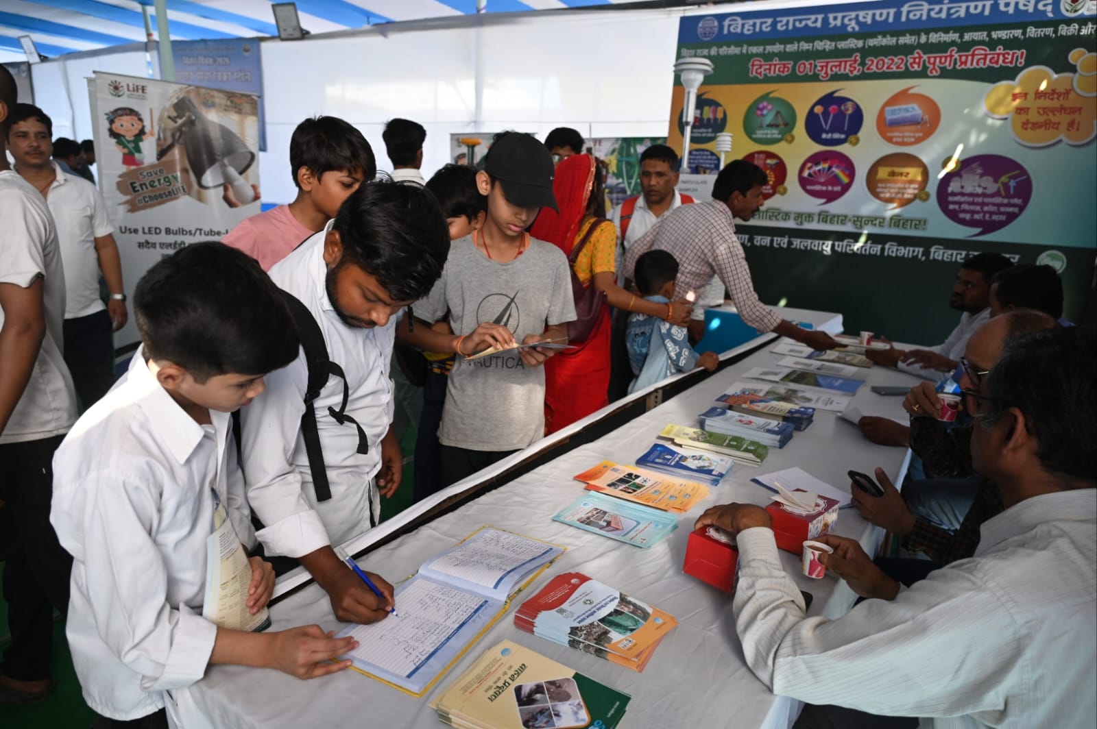 From Air To Noise Pollution—Awareness Drive At Bihar Diwas Pavilion In Patna