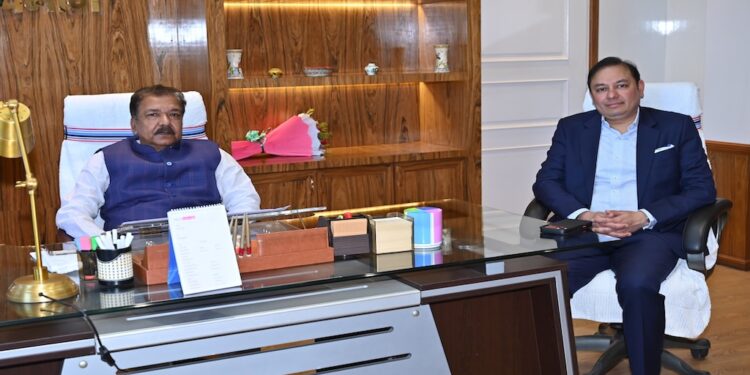 Pranav Adani Meets Bihar Minister Dilip Jaiswal To Discuss Infrastructure And Investment