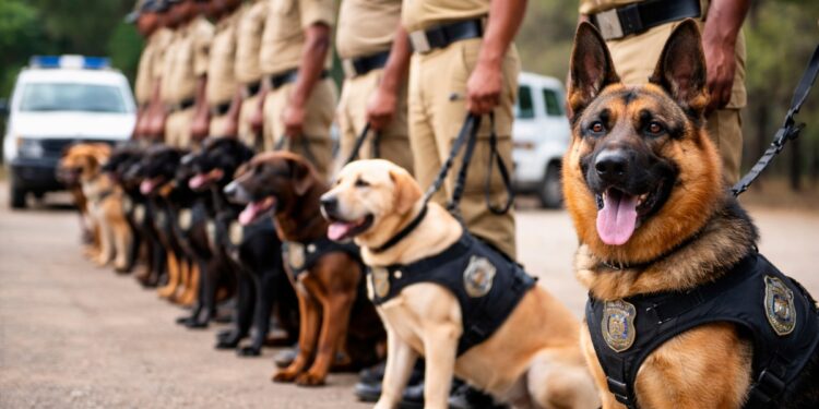 Bihar police expand canine unit as 30 trained dogs join CID dog squad