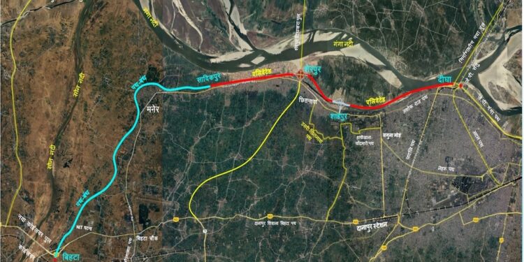 JP Ganga Path Expansion: Four-Lane Construction Begins From Sadikpur In Maner To Koilwar