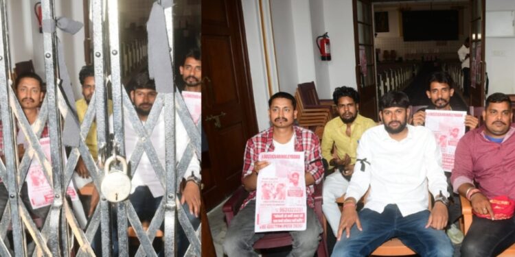 Gate Locked at Senate Hall Sparks Tension Before Patna University Oath Ceremony
