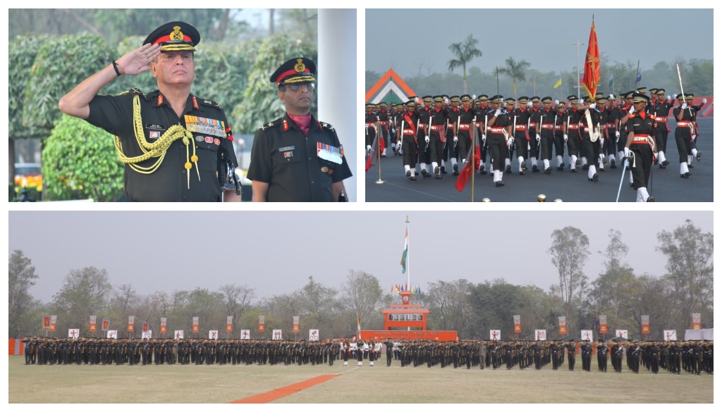 281 Cadets Commissioned Into Indian Army At OTA Gaya Passing Out Parade