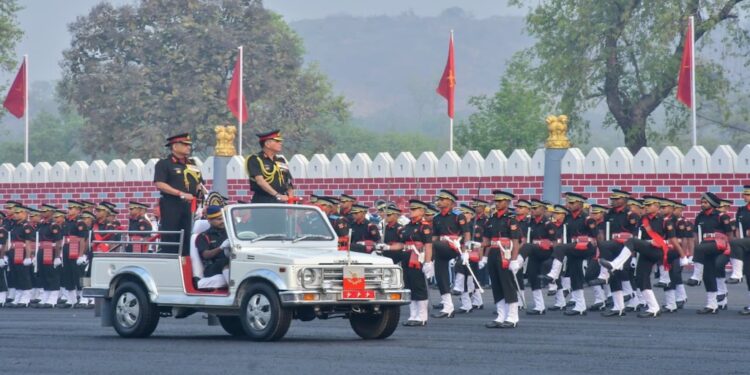 281 Cadets Commissioned Into Indian Army At OTA Gaya Passing Out Parade