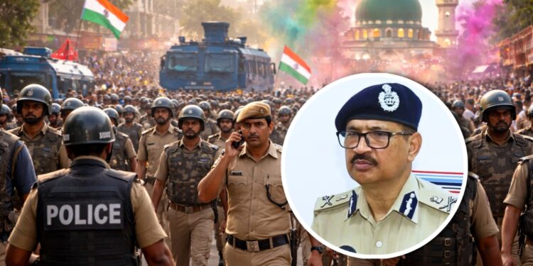 30,000 police as Holi and Ramadan coincide, DGP warns against unrest