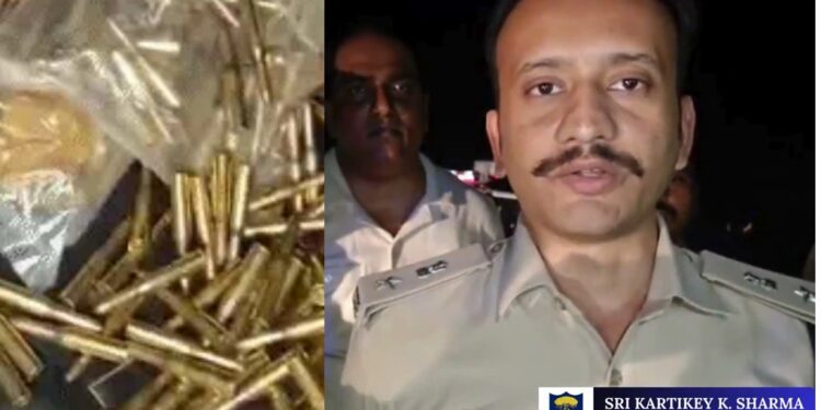 Live cartridges seized in Patna