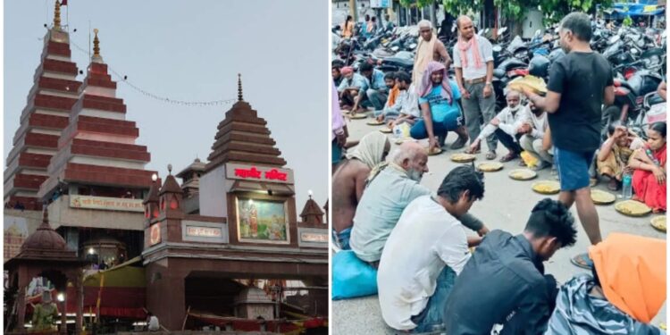 Free meals continue at Patna’s Mahavir Temple despite LPG shortage.