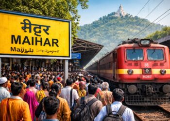 Railways announce temporary halt for five pairs of trains at Maihar station during Navratri fair