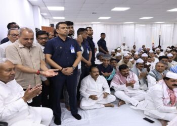 Bihar CM Nitish Kumar Hosts Iftar At Patna Residence, Nishant Kumar Draws Attention
