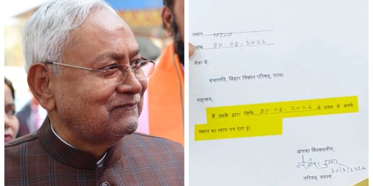 After 20 Years In Power, Nitish Kumar’s One-Line Resignation As MLC Sparks Buzz