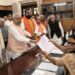 Nitish Kumar Files Rajya Sabha Nomination, Amit Shah Present