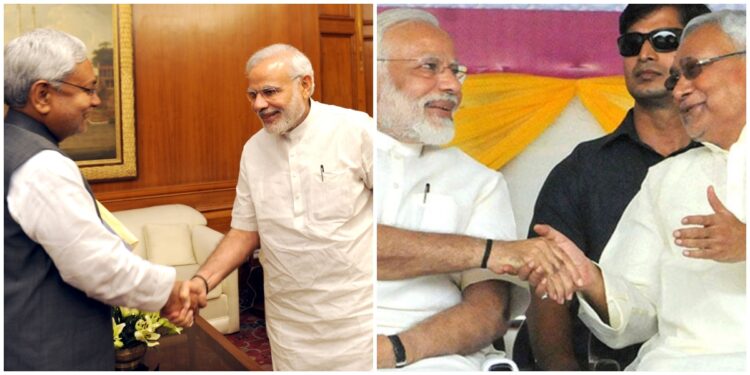 PM praises Nitish Kumar’s ‘foresight’ as Bihar chief minister turns 75