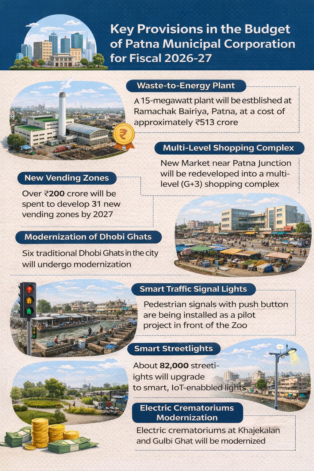 Patna’s New Budget Explained: Smart Lights, New Markets And Waste Plant Planned