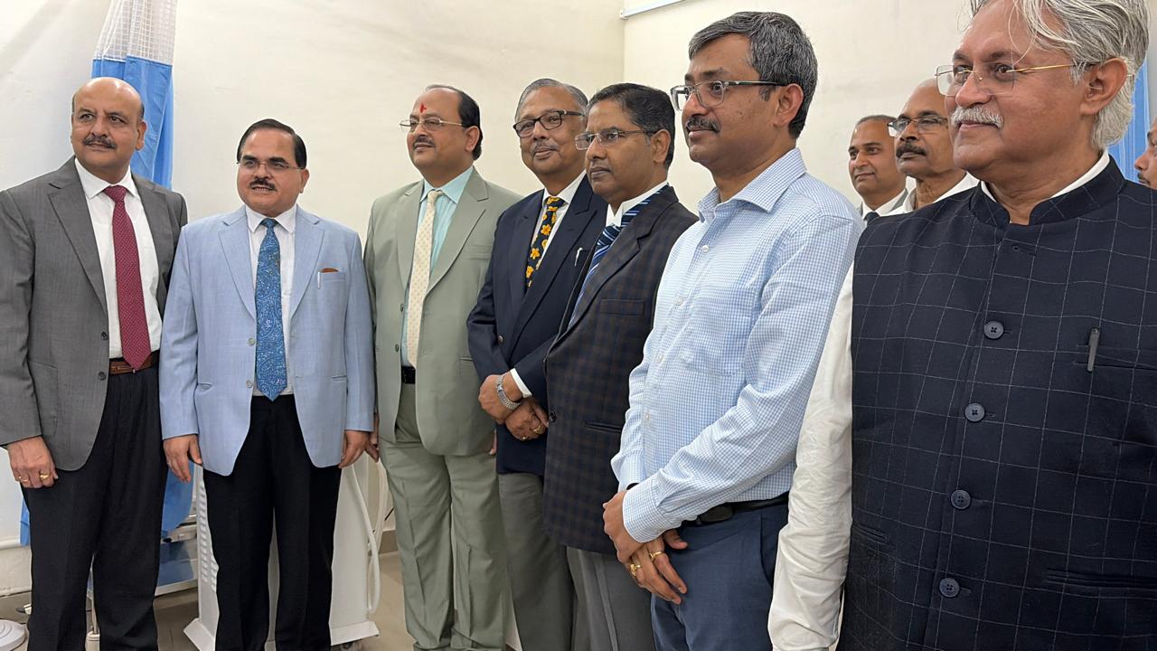 Patna HC CJ Justice Sangam Kr Sahoo Inaugurates Extended Facilities Of State Dispensary At Court Premises