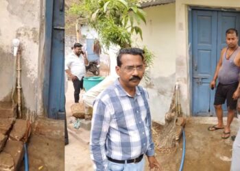 PMC Inspects Ambedkar Colony Water Supply, finds Valve Deliberately Shut