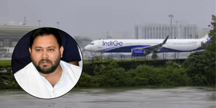 Tejashwi Yadav’s Kolkata-Bound Flight Diverted to Guwahati Due to Severe Weather