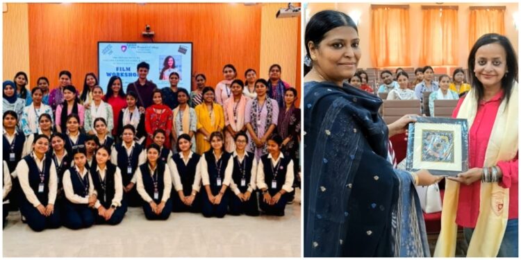 Young Filmmakers Explore Storytelling and Screenwriting at Patna Women’s College Film Workshop