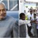 Nitish Kumar’s Rajya Sabha Row: JD(U) Workers Protest at Patna Office, Allege BJP Conspiracy