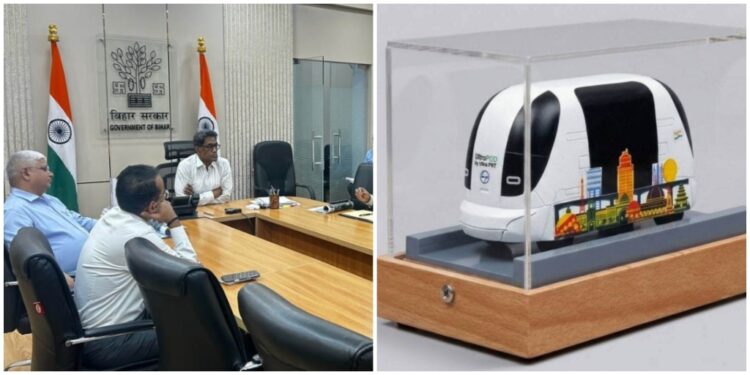 Patna to get Capsule-Style Ultra Pod Transport Network Under Rs 296 Crore Smart Mobility Plan