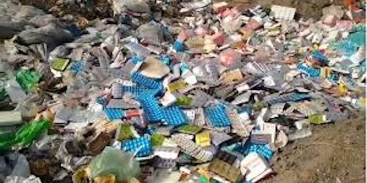 Unexpired Medicines Found Dumped At Patna PHC, Villagers Allege Negligence And Corruption