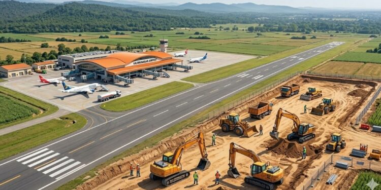 Valmikinagar Airport Expansion Accelerates with Plans to Acquire 18 Additional Acres