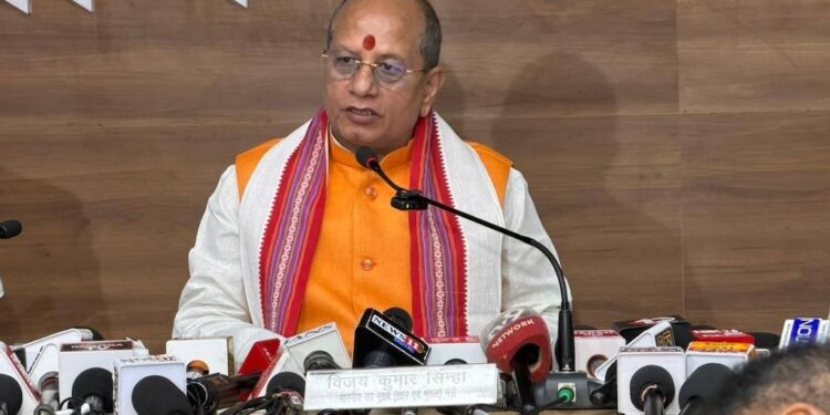 Vijay Sinha Distances Himself From CM Race, Emphasises Public Service